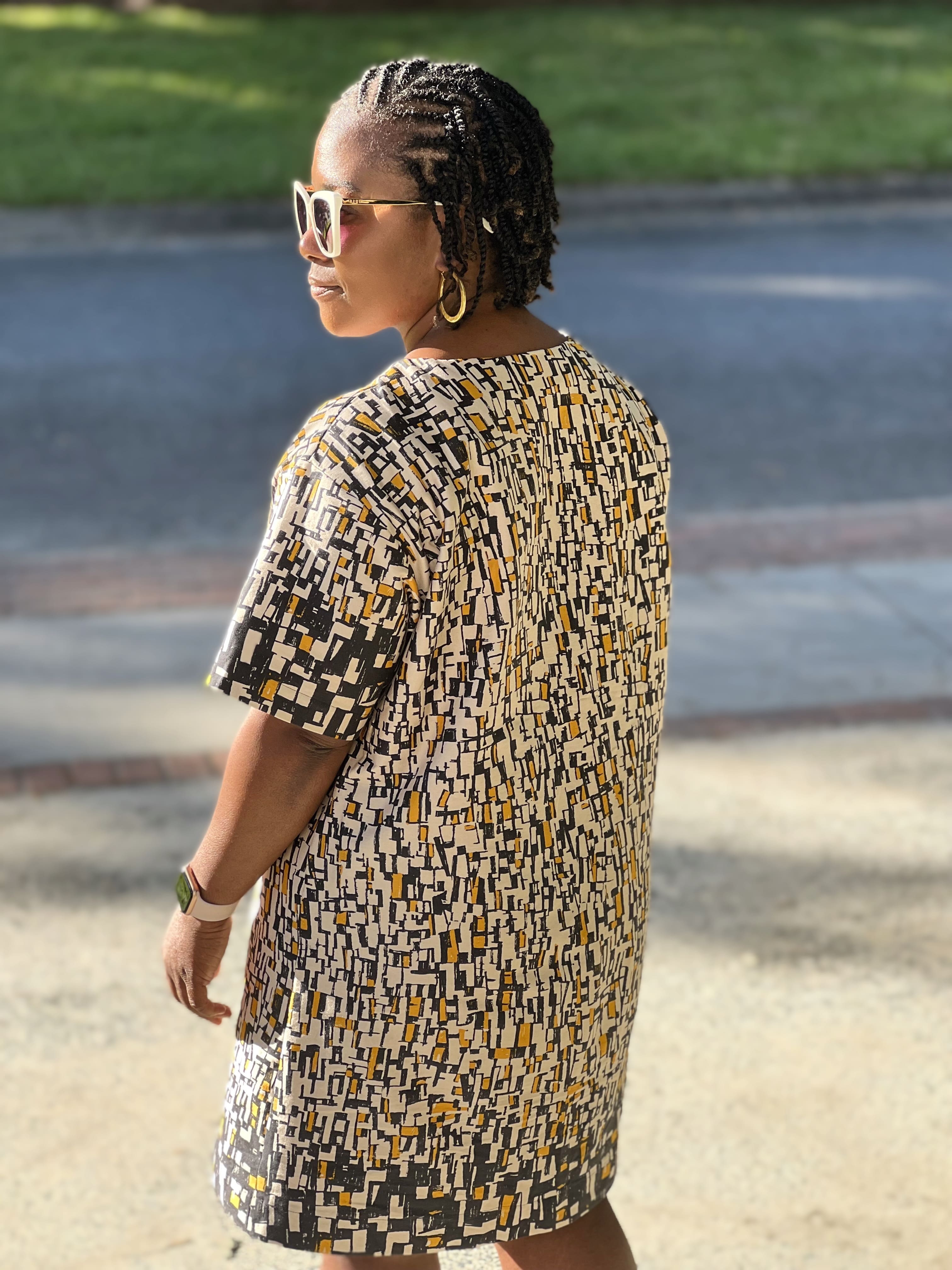 McCalls 8160 shift dress