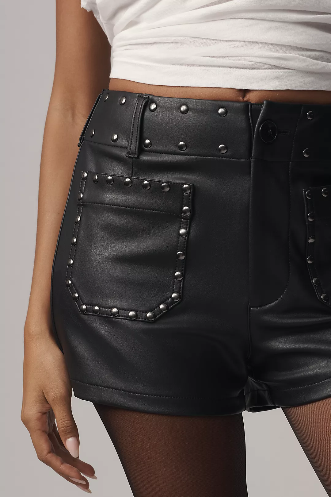 Leather Shorts